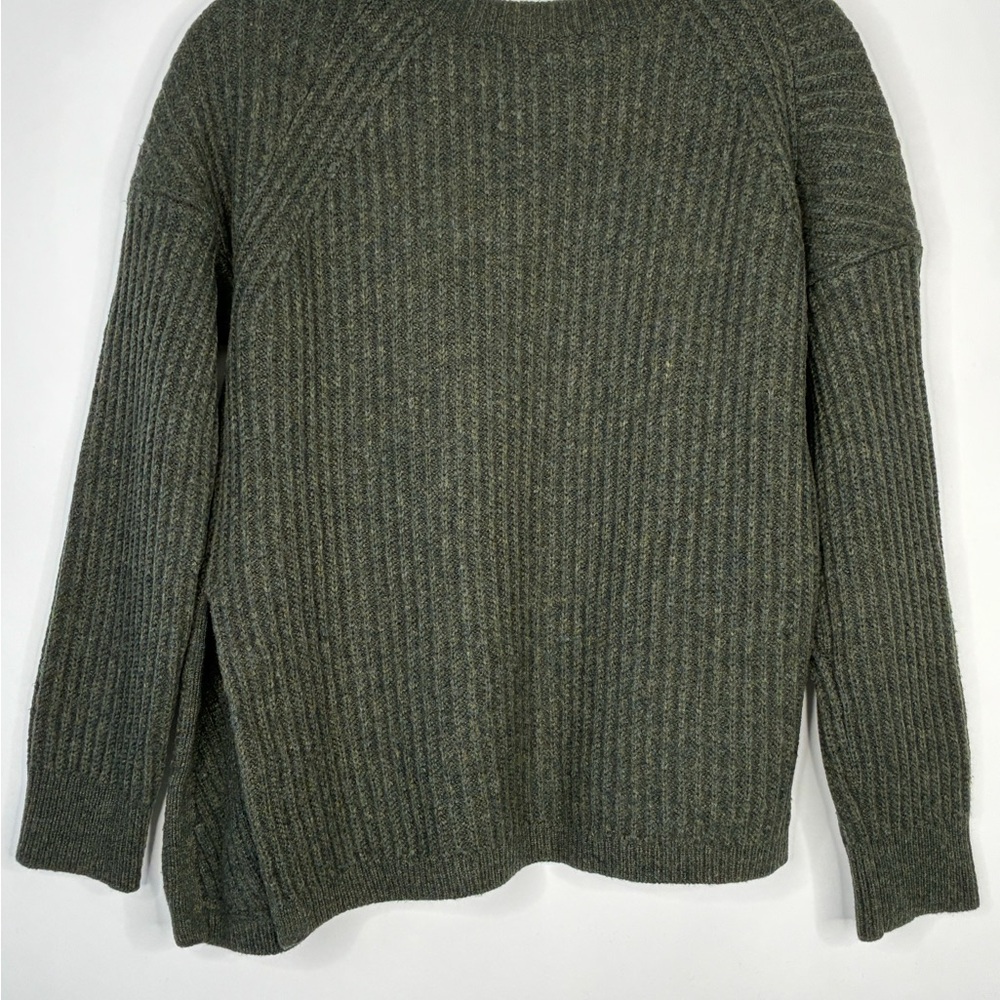 Vince Dark Green Wool Sweater Size S #0036 - Picture 8 of 14